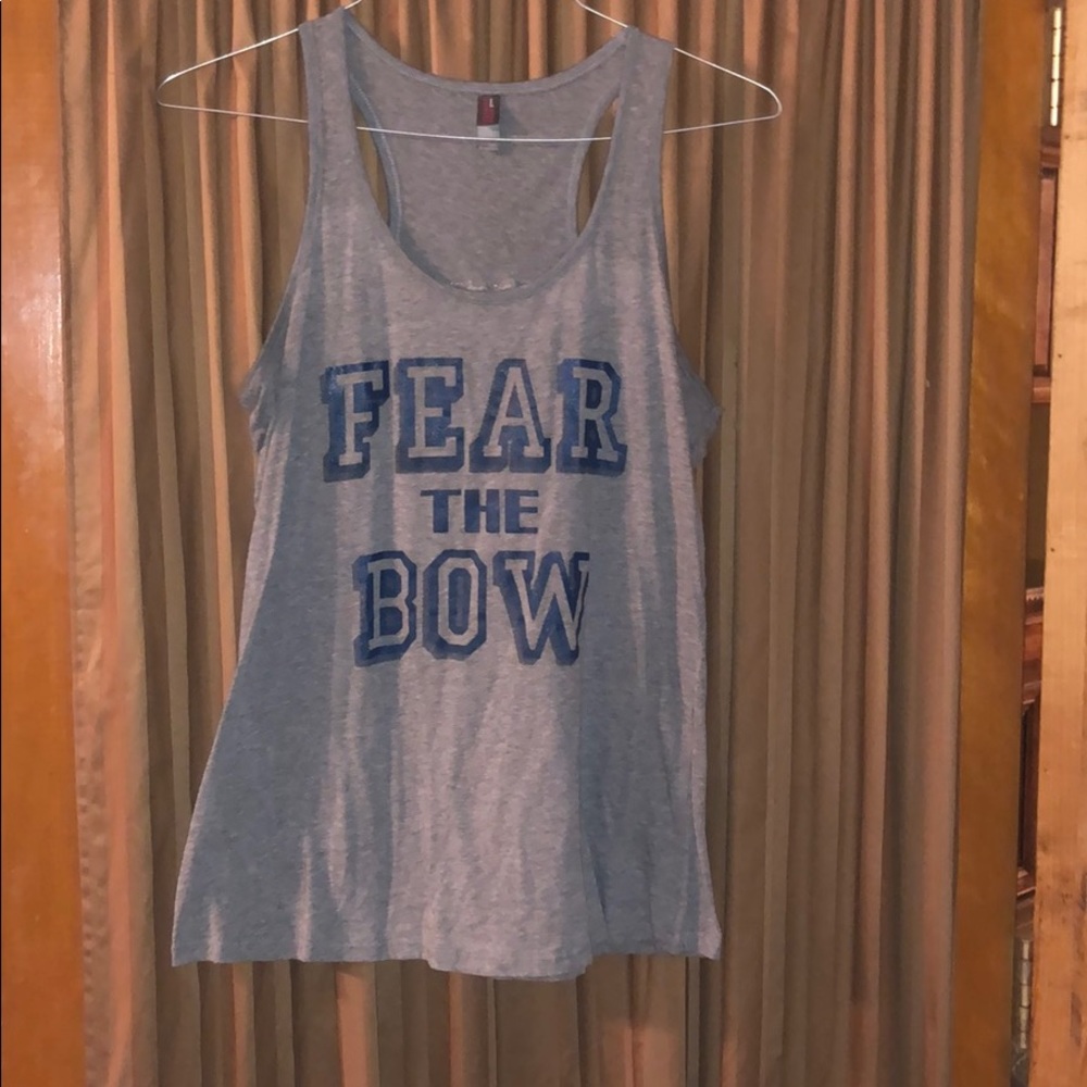 Gray tank top